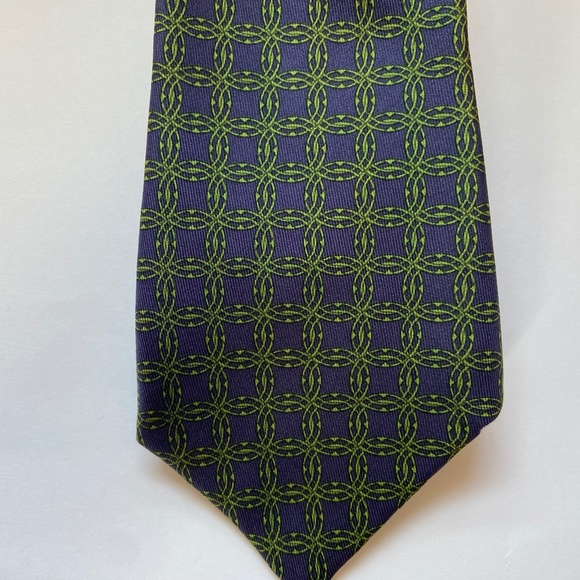 Hermes Other - Dark Blue Hermes Silk Tie